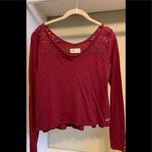 Hollister long sleeve top